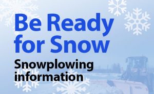 Be ready for snow with snowplowing information